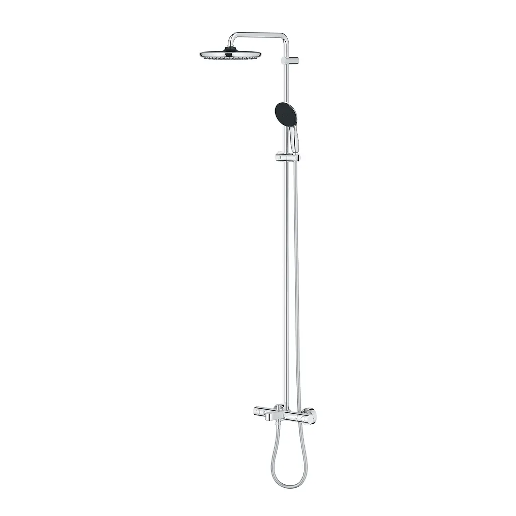 Душова система термостатична Grohe QuickFix Vitalio Start System 250 26988001, Хром - фото 4