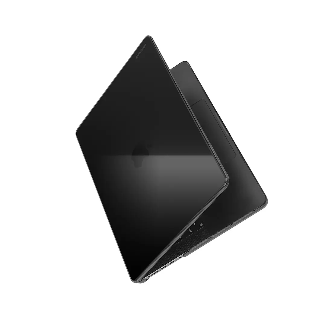 Чохол-накладка для MacBook Pro 16 M5 Pro-M2 Pro/M5 Max-M1 Max, сірий, Crystal, полікарбонат (PC), захисний, прозорий, захист від подряпин і пошкоджень, вентиляція, доступ до портів, протиковзкі ніжки, для макбука, ArmorStandart (ARM79449) - фото 6