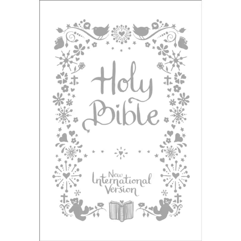 NIV Tiny White Christening Bible - New International Version