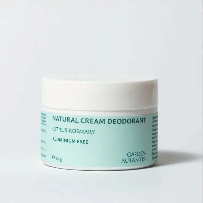Крем-дезодорант для тіла Natural cream deodorante GARDEN AURANTIS 60 мл - фото 2
