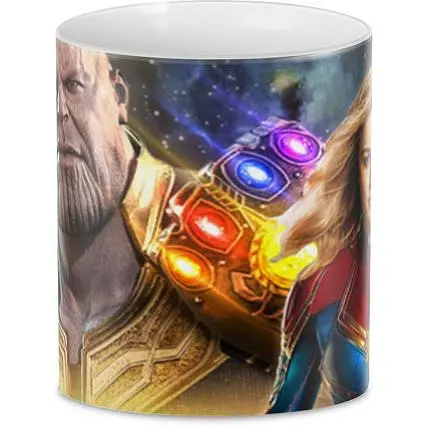 Кружка GeekLand Thanos Танос марвел 330 мл белая - фото 2