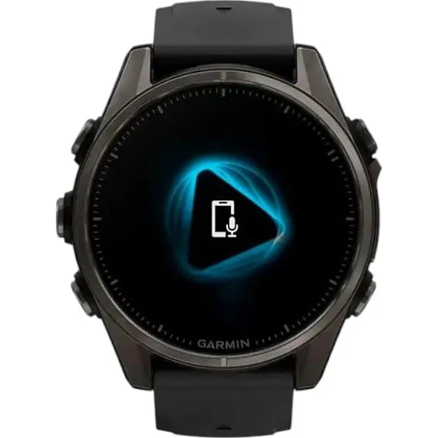 Смарт-часы Garmin Fenix 8 Amoled Sapphire Carbon Gray DLC Tit. w. Black/Pebble Gray S. Band 43 mm (010-02903-20) - фото 9