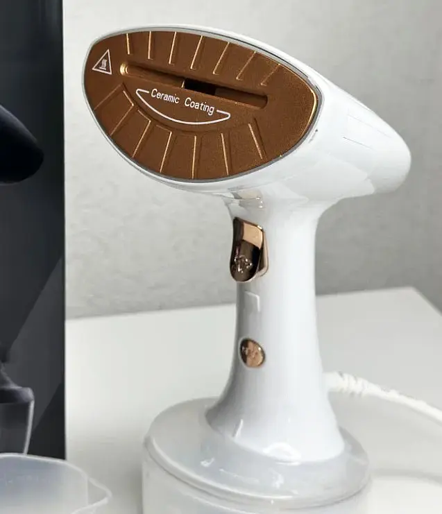 Отпариватель ручной Bitek BT-1285 паровой ручной утюг щетка для одежды дома и штор 1600 Вт Белый - фото 2