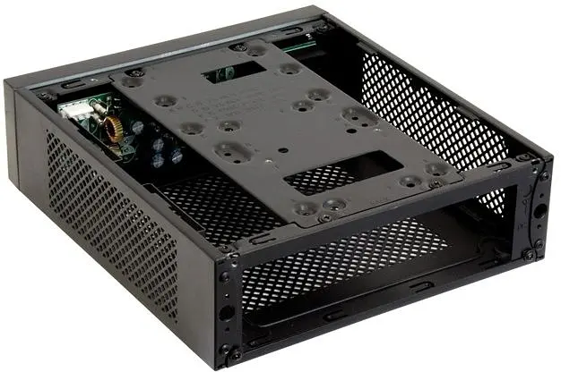 Корпус Chieftec COMPACT IX-03B-OP miniITX, без БЖ, SLIM FF (IX-03B-OP) - фото 4