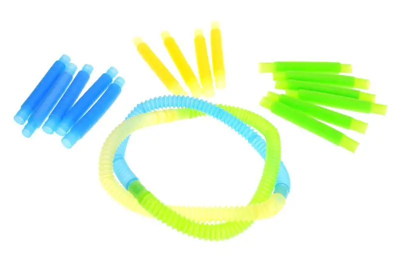 Іграшка антистрес Pop tube Fluoric SG012, що світиться, діаметр 1.9 см