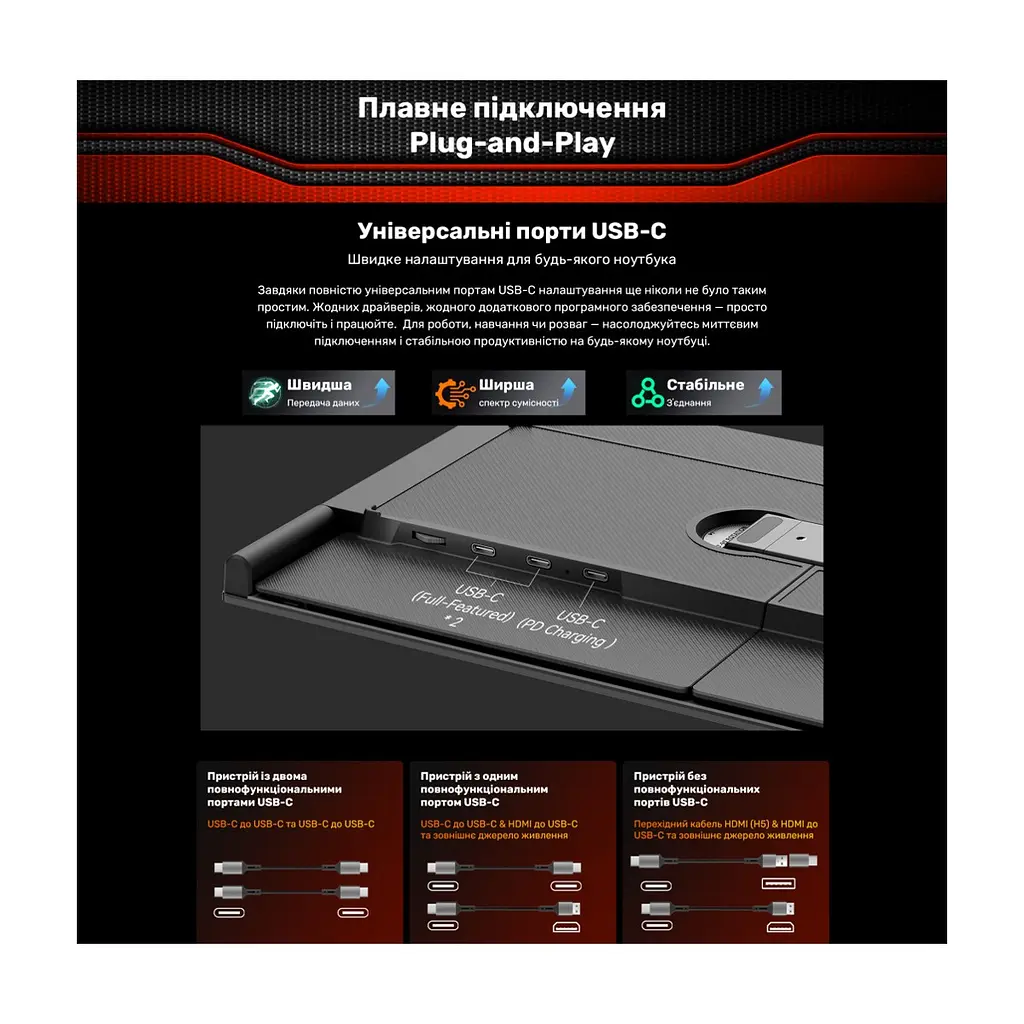 Монитор Blackview Dual Screen 14inch (BVDCM6) - фото 10
