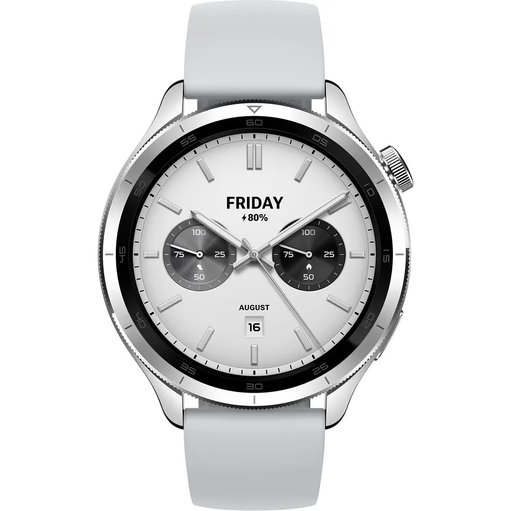 Смарт-годинник Xiaomi Watch S4 Silver (BHR9197GL) [129426] - фото 3