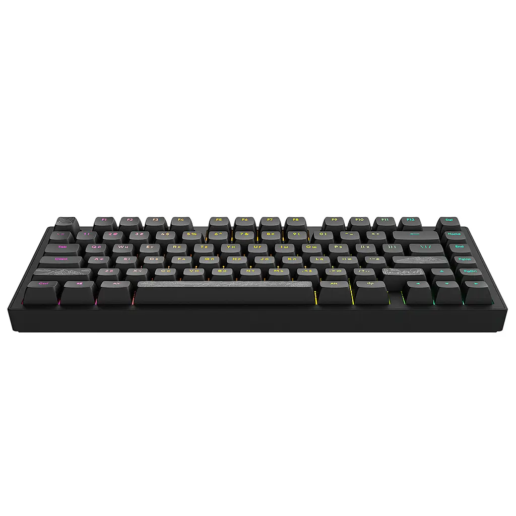 Клавіатура Dark Project ALU81 Terra Nostra PBT RGB Mech G3MS Moonstone Black (DPKB_NOSTRA_81_ANSI_BLACK_UA) - фото 6