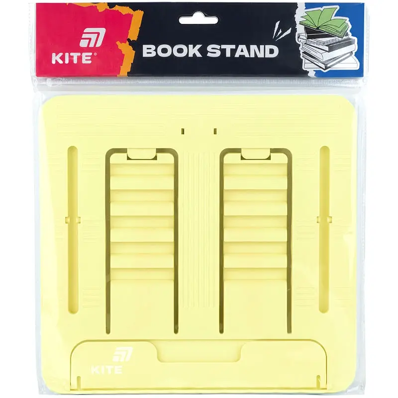 Підставка для книг Kite пластикова світло-жовта (K26-330-5) - фото 3