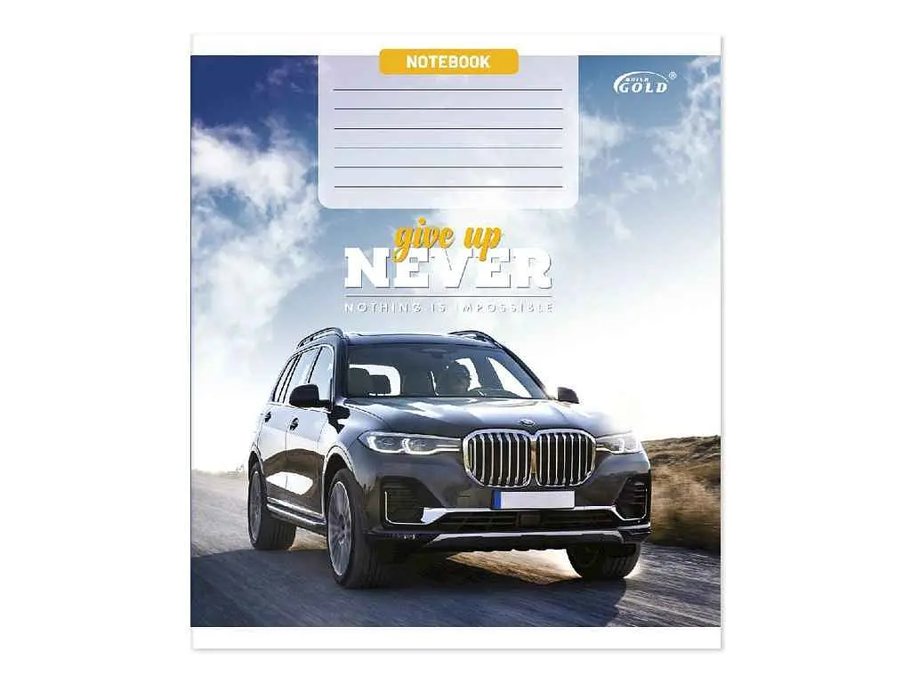 Зошит в лінію GOLD BRISK 24 арк. 20 шт./уп. ТВ-49 УФ-лак, 60г/м №3523 Позашляховик - фото 3