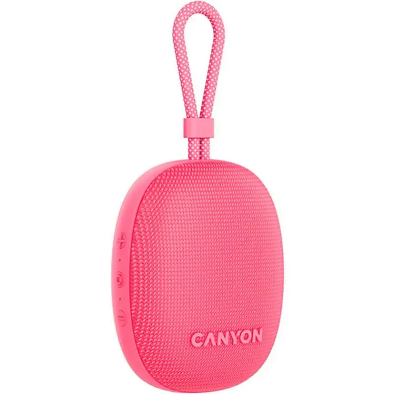 Портативна акустика Canyon OnMove 12 IPX7 TWS 5W Pink (CNE-CBTSP12PK) - фото 3