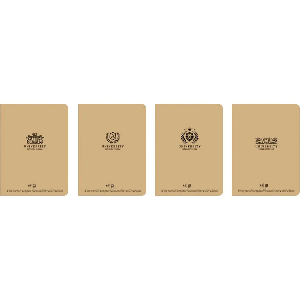 Зошит загальний Student International University А5 в лінію 80 аркушів (A5-080-5210L) - фото 2