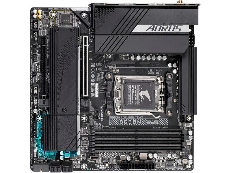 Материнська плата Gigabyte B650M AORUS ELITE AX - фото 2