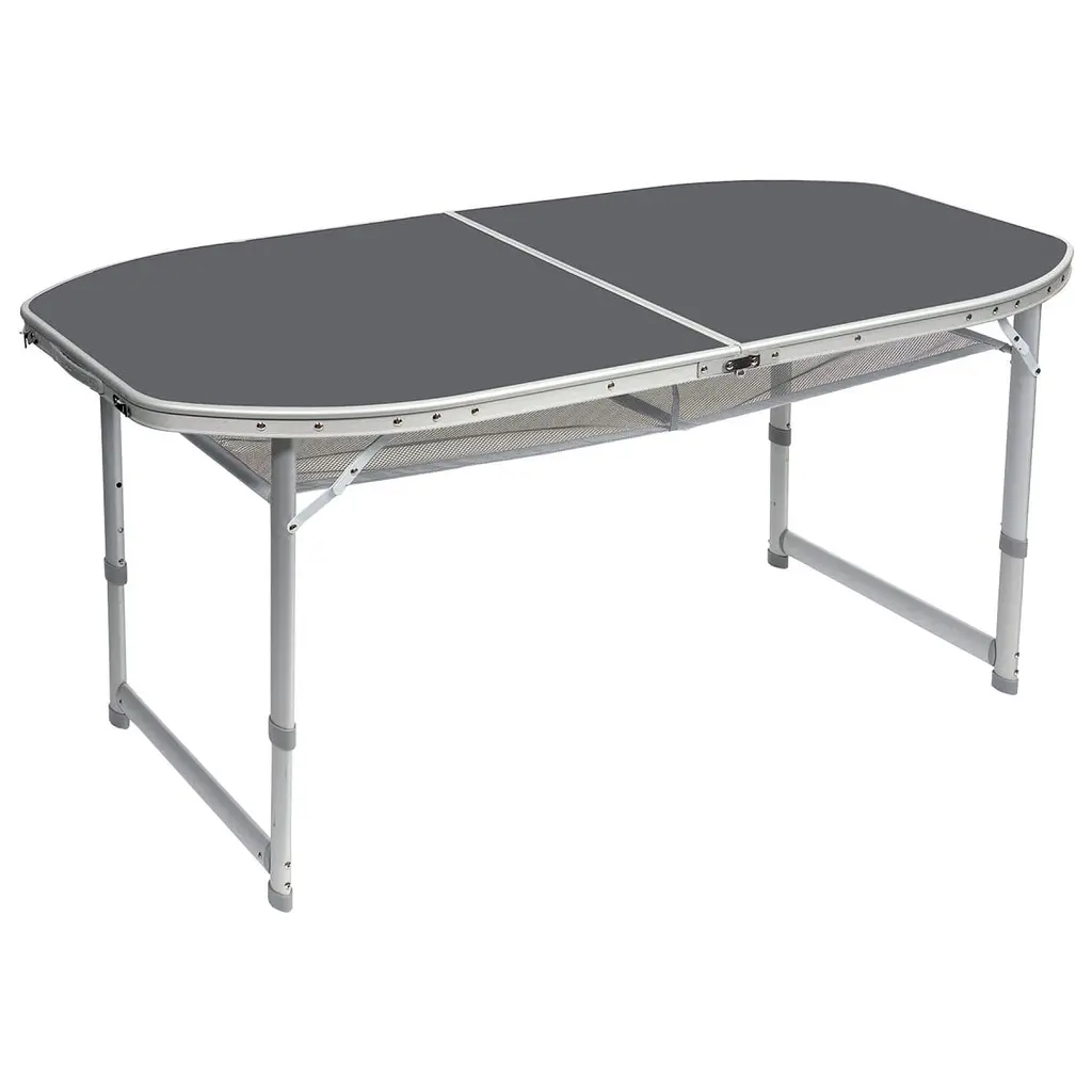 Стіл Bo-Camp Case Model Oval 150x80 cm Grey (1404399) - фото 8