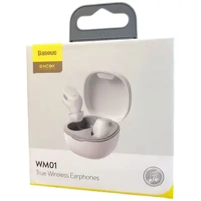 Навушники Baseus Encok True Wireless Earphones WM01 чорні - фото 2