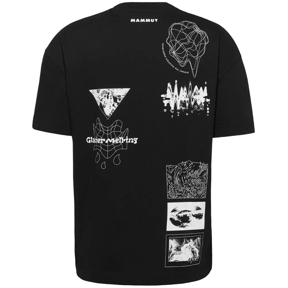 Футболка Mammut BaseRelaxed T-Shirt Glacier L black - фото 2