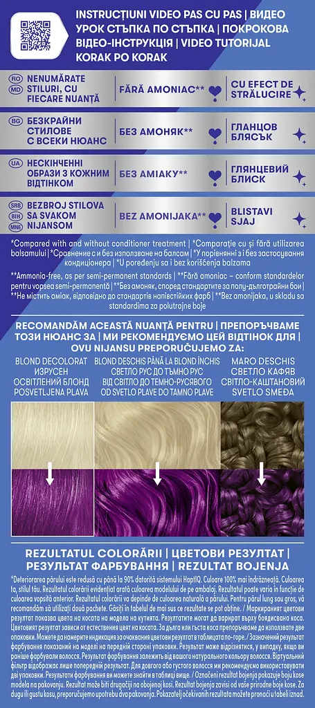 Фарба для волосся Schwarzkopf Live Ultra Brights 094 Purple Punk - фото 2