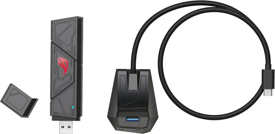WiFi-адаптер ASUS WiFi USB-BE92 BE6500 USB (90IG09I0-MO0B00) - фото 2
