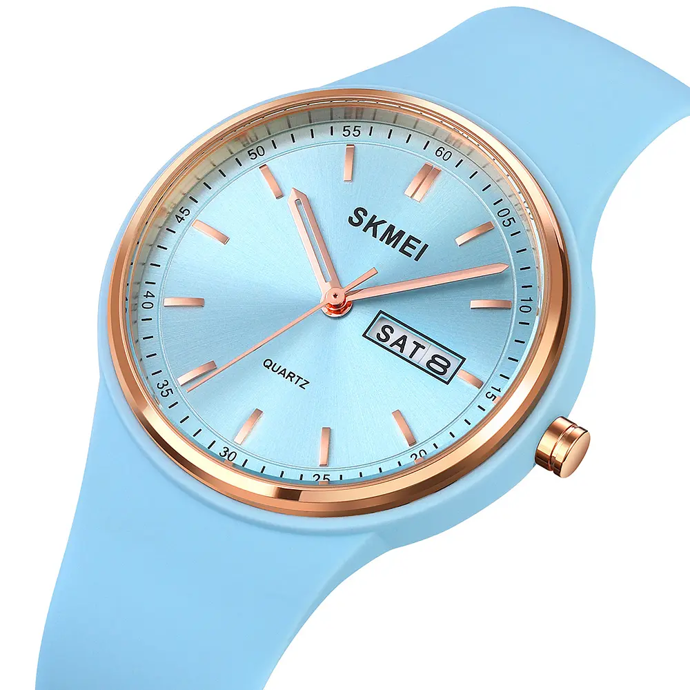 Жіночий наручний годинник 2057LTBU Lignt Blue Skmei acs0030343 - фото 2