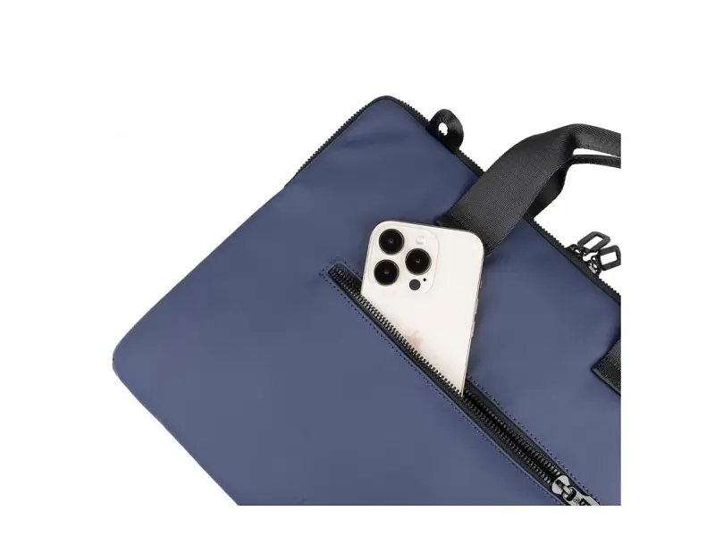Сумка для ноутбука Tucano Gommo Super Slim Bag 14 Blue (BSGOM1314-B) - фото 5