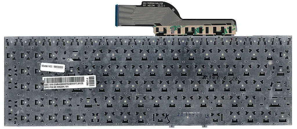Клавіатура для ноутбука Samsung (300E5A, 300V5A, 305V5A, 305E5) Black, (No Frame) - фото 2