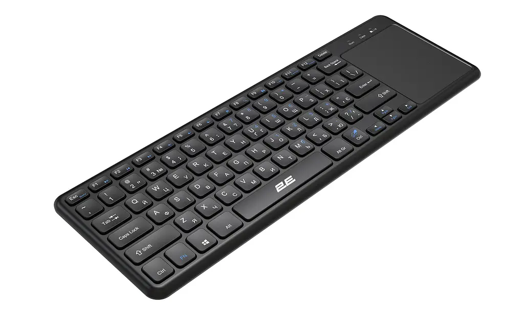 Клавіатура ножнична KT100 78key, WL, EN/UK, чорний 2E teh0013902 - фото 5