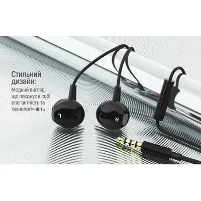 Навушники ColorWay Slim 3.5 мм Wired Earphone Blast 1 Black (CW-WD01BK) - фото 9