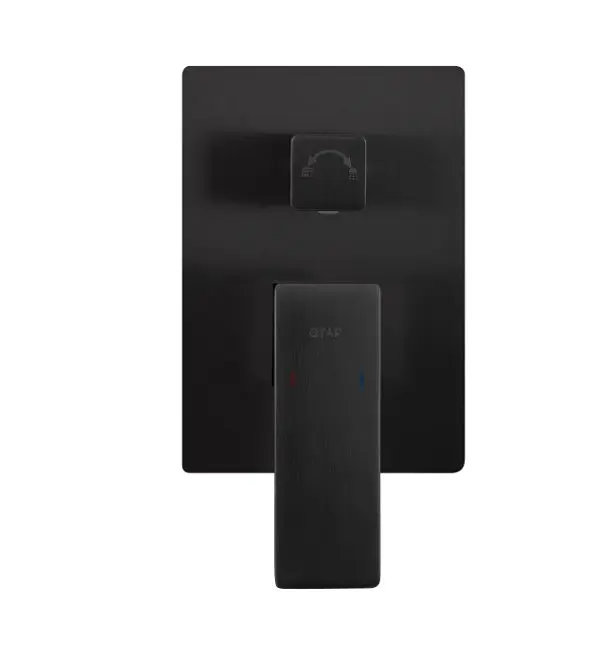 Душова система універсальна Qtap Gemini Gunmetal Black PVD прихованого монтажу QTGEM114GMB45704 - фото 3
