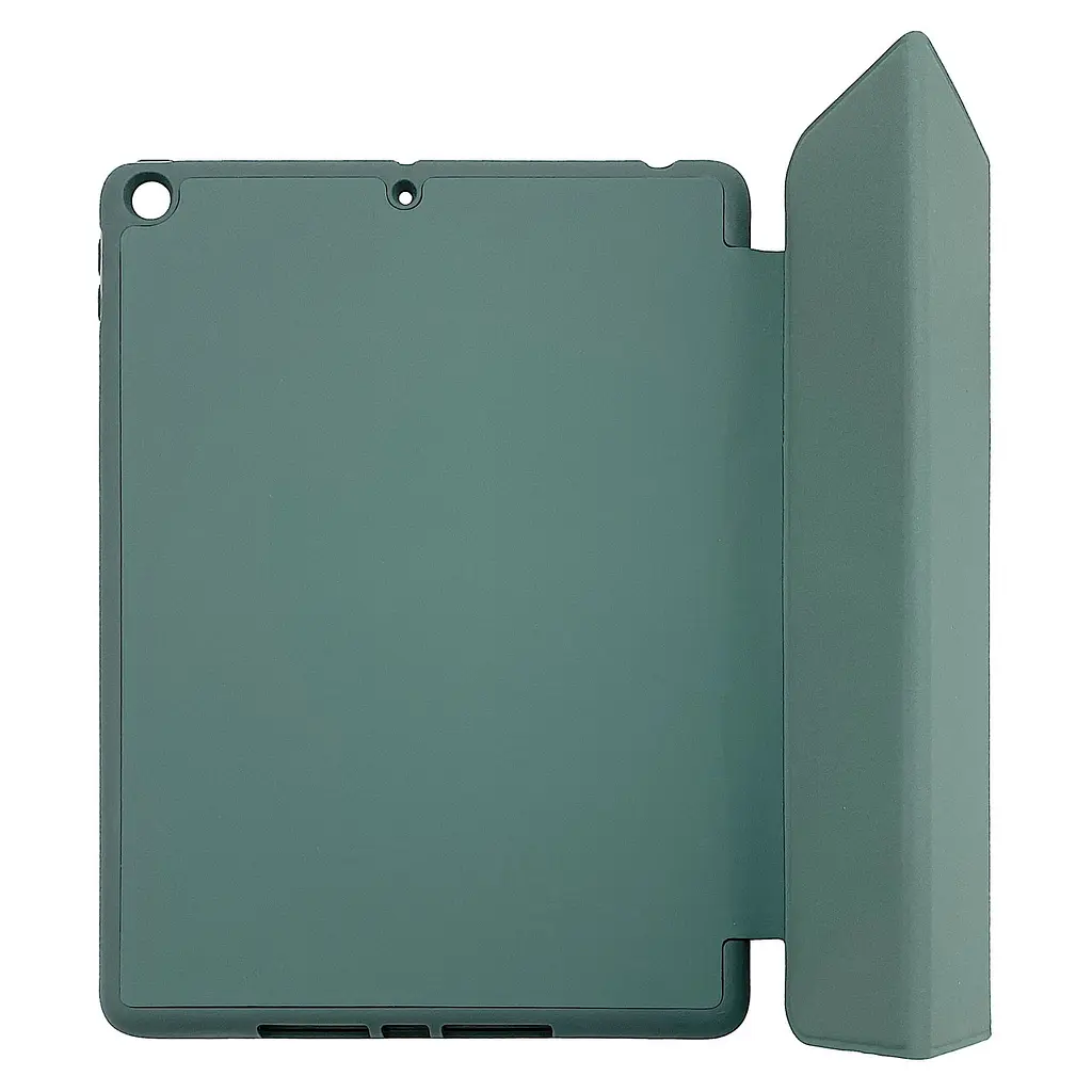 Чехол-книжка CDK для Apple iPad 10.2" 8gen 2020 экокожа/силикон Smart Case cлот cтилус (011189) green - фото 3