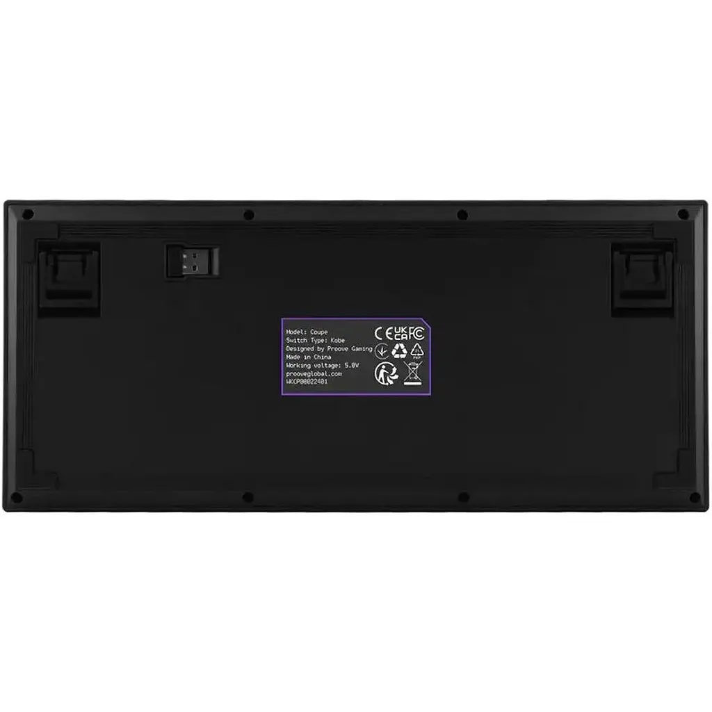 Клавиатура Proove Gaming Coupe (украинская раскладка) Black (WKCP00022401) - фото 4