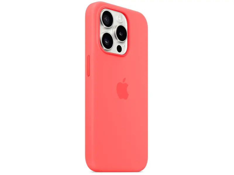 Чохол для смартфона Apple iPhone 15 Pro Silicone Case with MagSafe - Guava (MT1G3) - фото 5