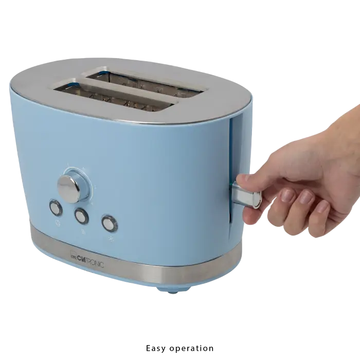 Тостер Clatronic TA 3690 Blue - фото 6