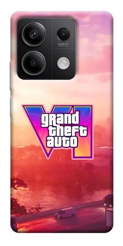TPU чохол Demsky GTA VI Vice City для Xiaomi Redmi Note 13 5G