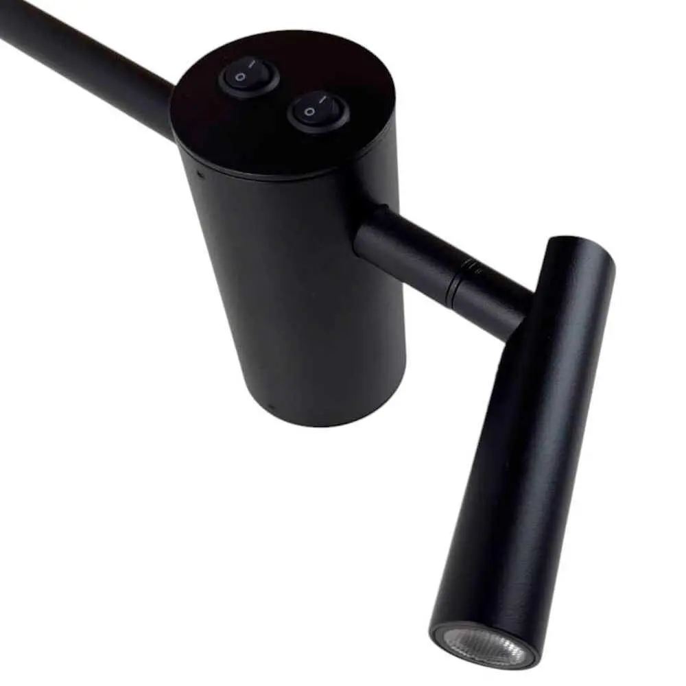 Світильник настінний Violux POINTER-P 8W 4200K 650Lm IP20 чорний ( 551117 ) - фото 6