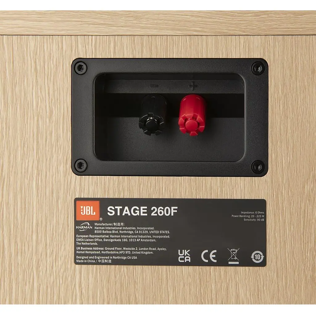 Акустическая система JBL Stage 260F White (1шт.) (JBL260FWHT) - фото 7