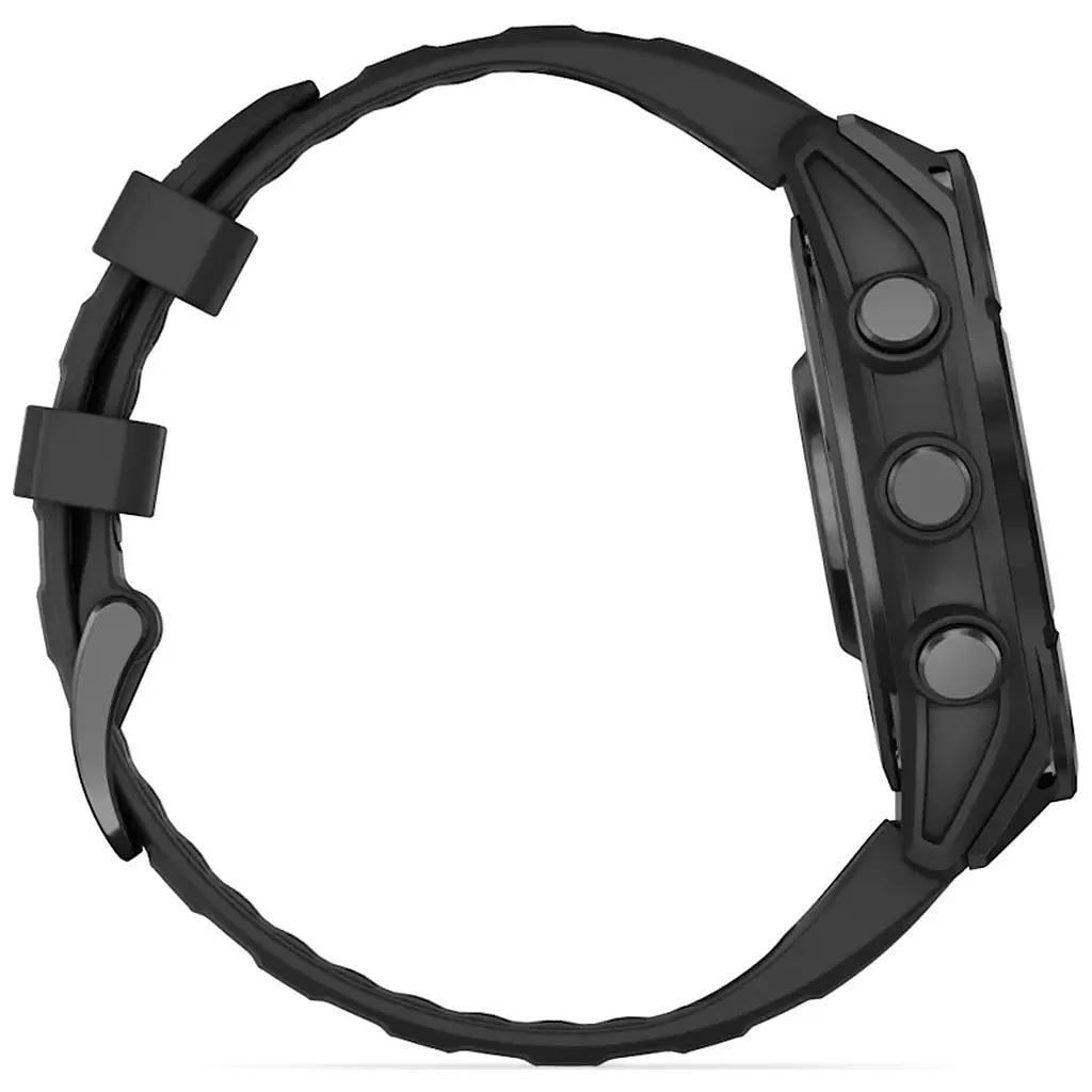 Смарт-годинник Garmin fenix 8 47mm, AMOLED, Glass/SS, SlateGray Steel/Black, BlkBnd, GPS (010-02904-00) - фото 4