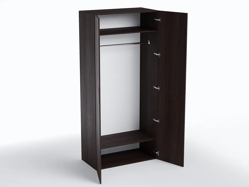 Шафа з полицею та штангою Moreli TS-09 1000x2180x520 мм Венге (zg-s9-venge) - фото 4