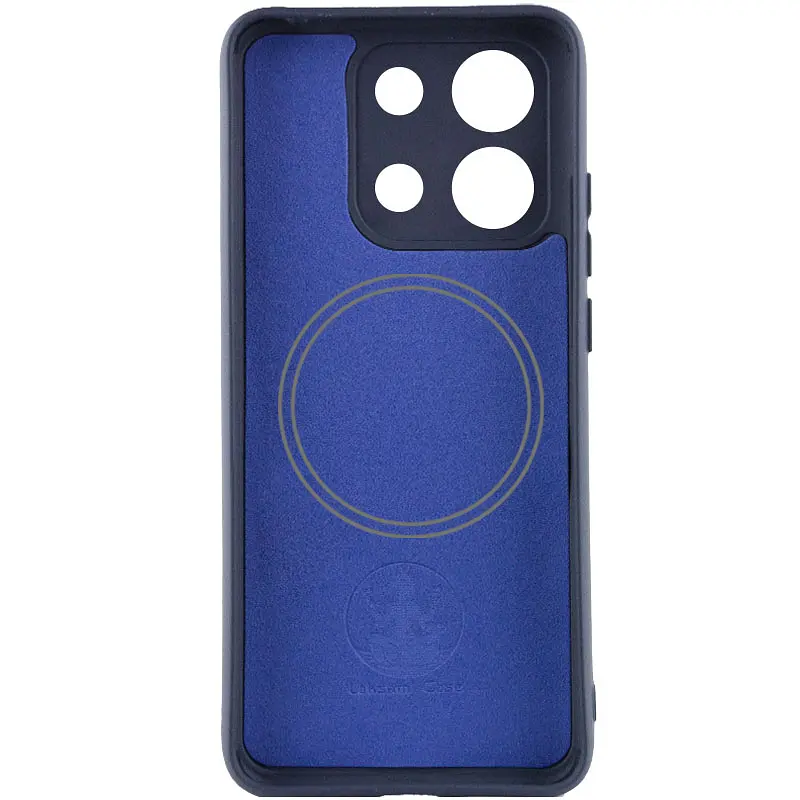 Чохол Silicone Cover Lakshmi Full Camera (AA) with Magnetic Fit для Xiaomi Redmi 15C (EU) Темно-синій / Midnight blue - фото 2