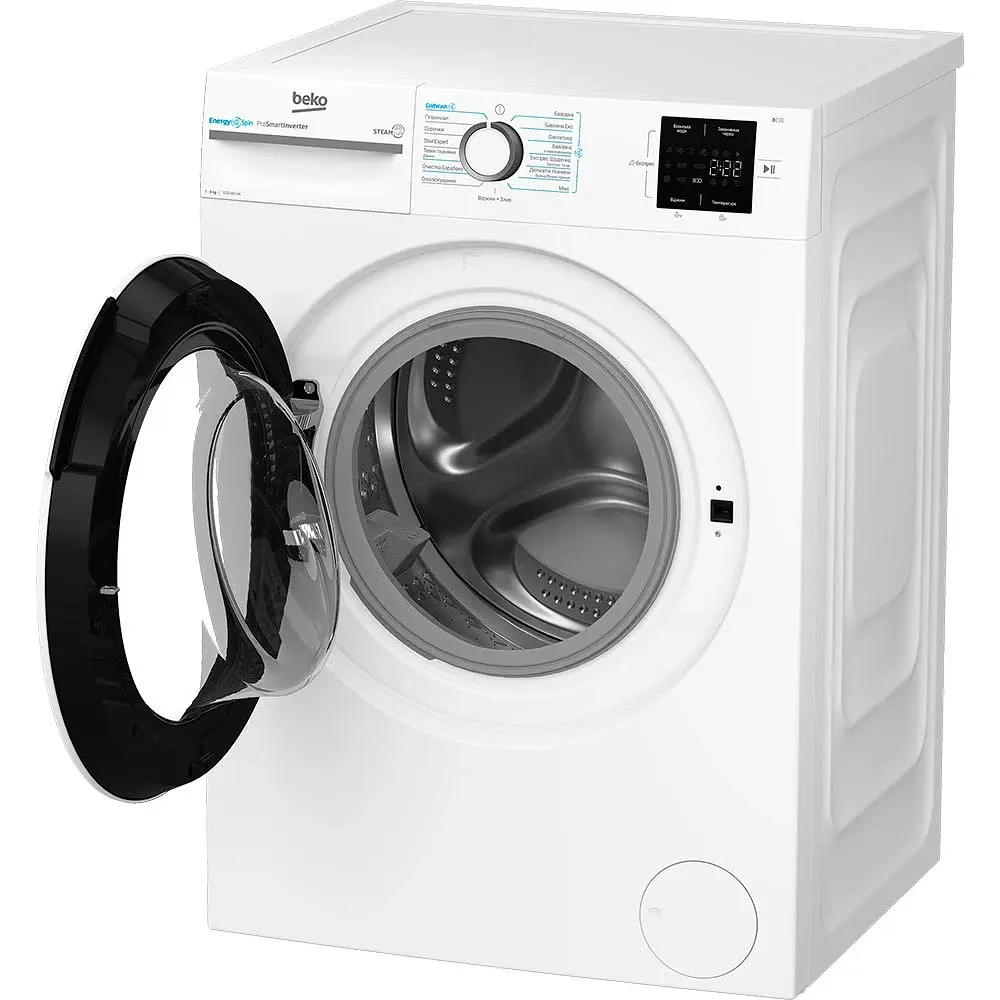 Пральна машина Beko BM1WFSU38033WW (8 кг, інвертор, пар) - фото 4