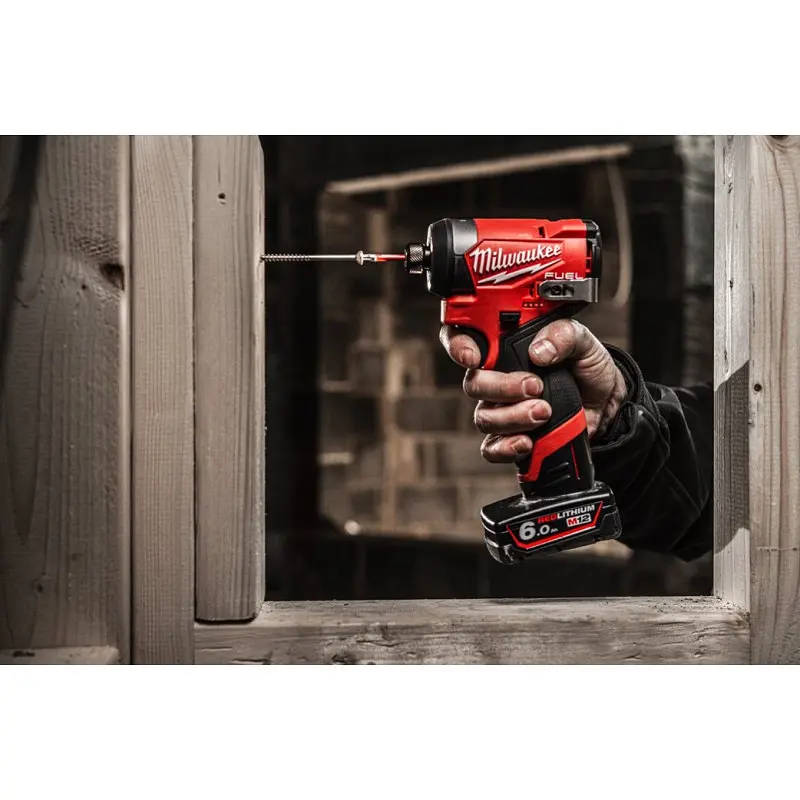 Шуруповерт ударний акумуляторний безщітковий 1/4'' HEX MILWAUKEE, M12 FID2-0, 170Нм (каркас) - фото 5