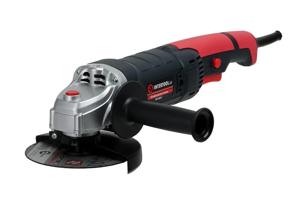 Угловая шлифовальная машина болгарка электрическая Intertool WT-0224 1200 Вт x 125 мм - фото 2