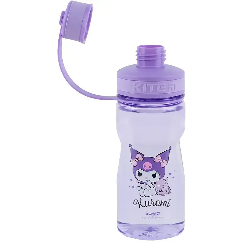 Пляшечка для води Kite Hello Kitty HK24-397, 500 мл фіолетова (HK24-397) - фото 2