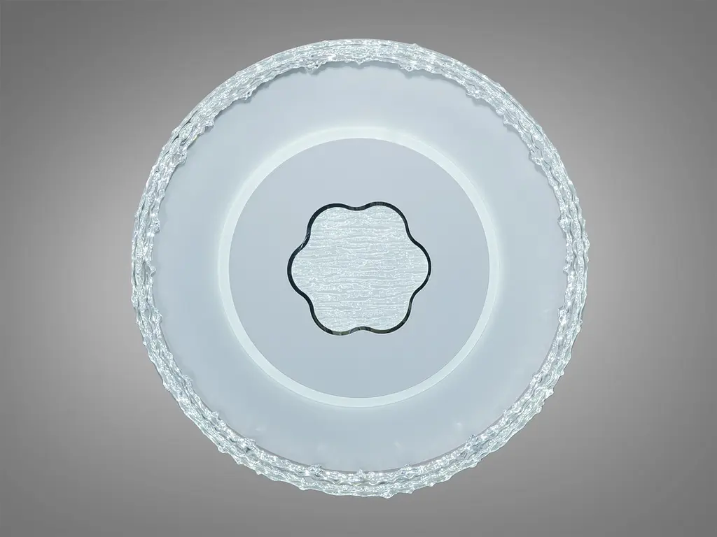 Стильна стельова LED люстра в коридор Diasha WG5157/B WH, Ø48 см, 85 W - фото 3