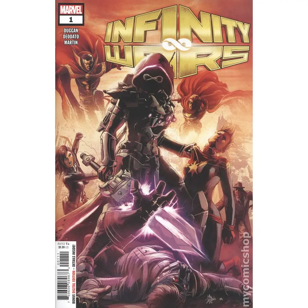 Infinity Wars (2018 Marvel) #1A - Ґеррі Даґен