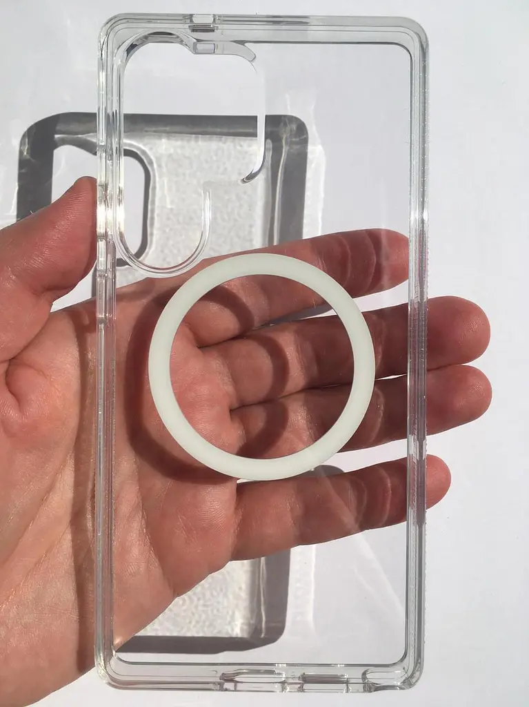 Оригінальний прозорий чохол для Samsung Galaxy S25 Ultra (S938) ZAGG Gear4 Crystal Palace MagSafe Протиударний - фото 3