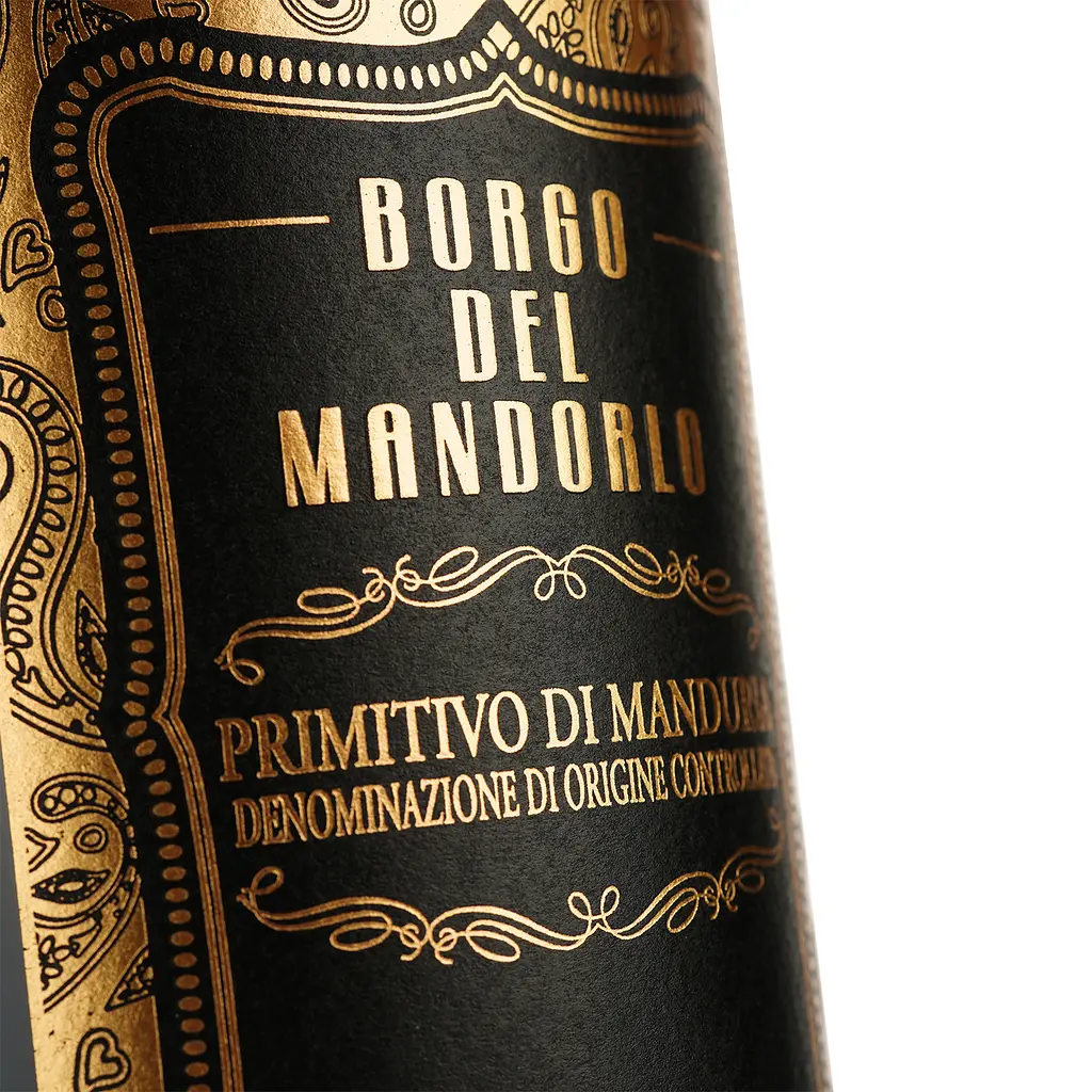 Вино Borgo del Mandorlo Primitivo di Manduria, 14,5%, 0,75 л - фото 3
