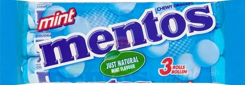 Драже Mentos Mint 3 X 38g