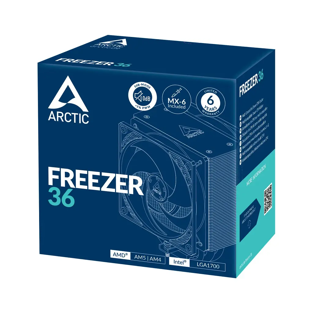 Кулер процесорний Arctic Freezer 36 (ACFRE00121A) - фото 2