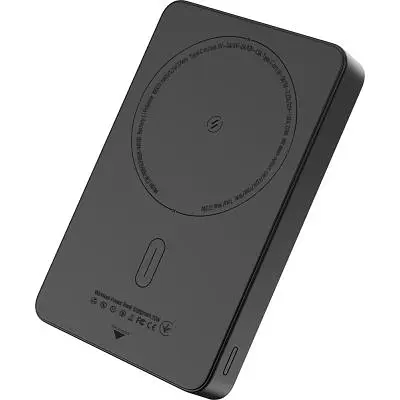 Батарея універсальна ColorWay 10 000 mAh PD/22.5W, 15W MagSafe Black (CW-PB100LPA1BK-WPDD) - фото 4