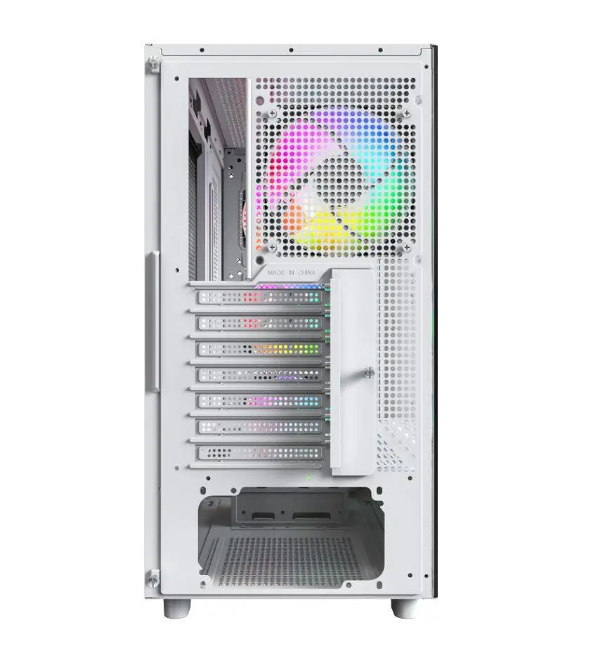 Корпус ATX W/O PSU XR WOOD (W) MONTECH - фото 5